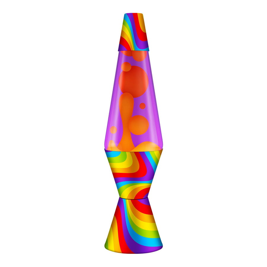 14.5″ LAVA LAMP FLOWING COLOR BANDS V3