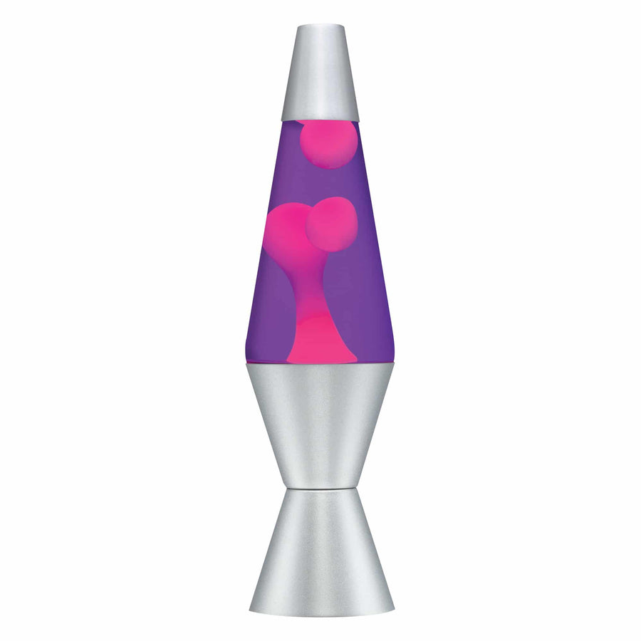 14.5” LAVA LAMP – PINK/PURPLE/SILVER H4
