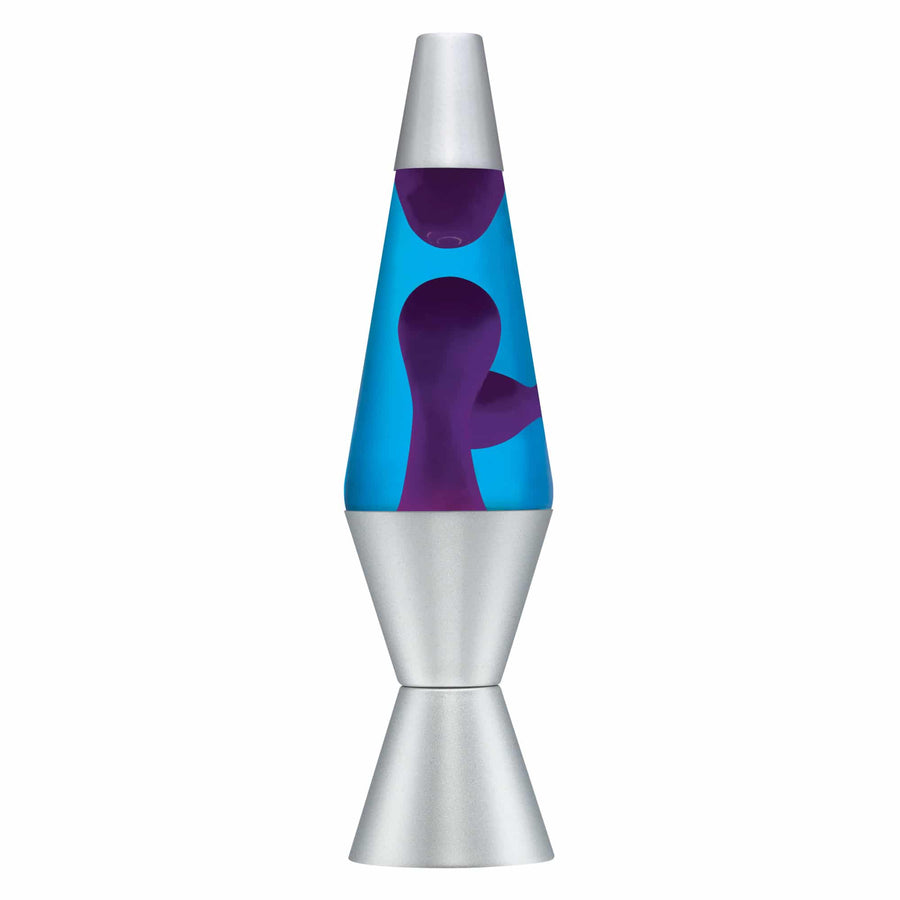14.5″ LAVA LAMP – PURPLE/BLUE/SILVER E5