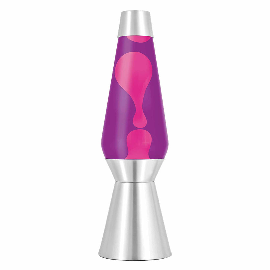 27″ LAVA LAMP GRANDE – PINK/PURPLE/SILVER V4