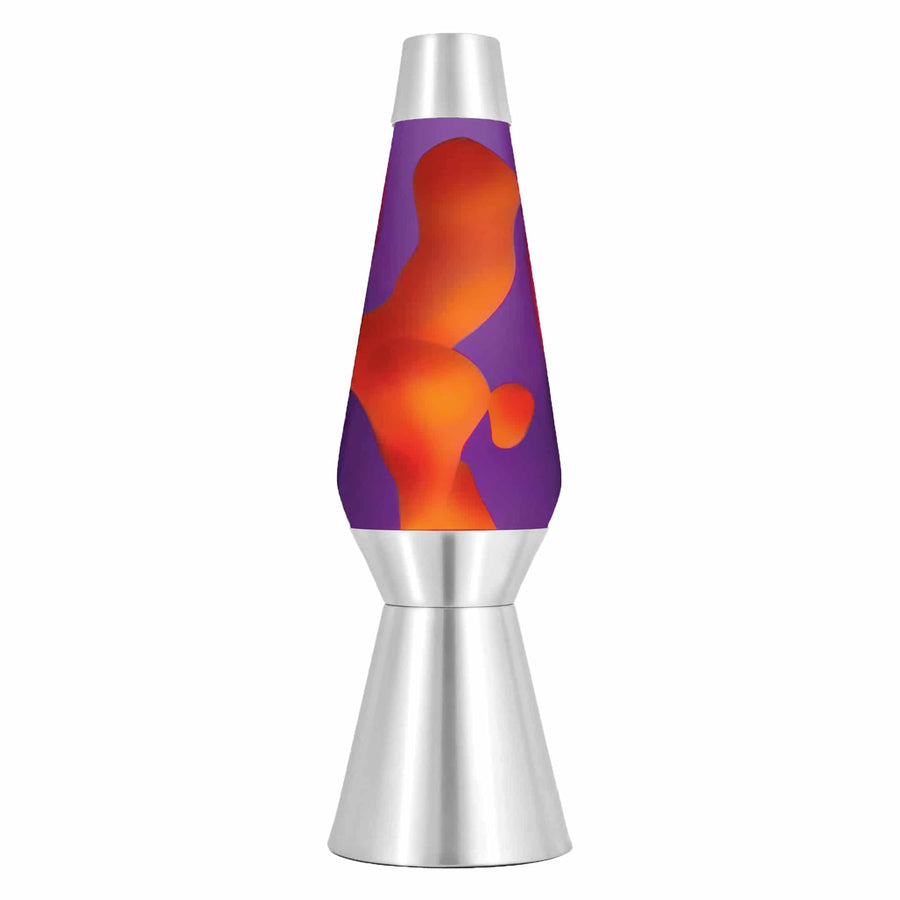 27″ LAVA LAMP GRANDE – YELLOW/PURPLE/SILVER Q3