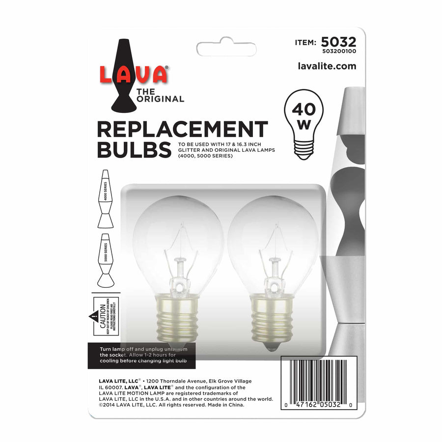 40W LAVA LAMP LIGHT BULB A15 E4